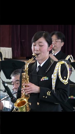 「名探偵コナンメインテーマ」1 海上自衛隊 呉音楽隊 能登半島応援コンサート 指揮：３等海佐 真道友樹 阪神基地 #shorts