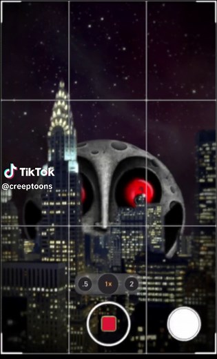 Death Moon #creepyart #animation #lunarmoon