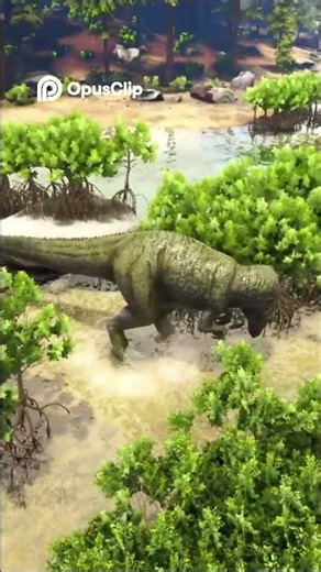Jurassic Park REAL Massive Dino EXPLORES Swamp!