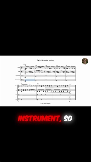Why The Contrabass Sounds Different #musictheory