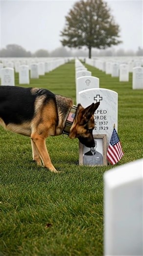 22 reactions | A Loyal Goodbye: A Military Dog’s Final Tribute to His...