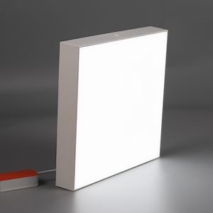 [Hot Item] Square Panel 18W Luminous White Small Panel Light Kitchen Bathroom Ceiling Lamps Surface LED Panel Light
