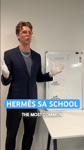 How Hermes trains their sales associates