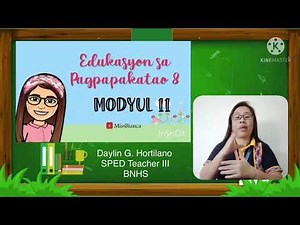 Grade 8 ESP Q3 Module 11- Paggawa ng mabuti sa kapwa