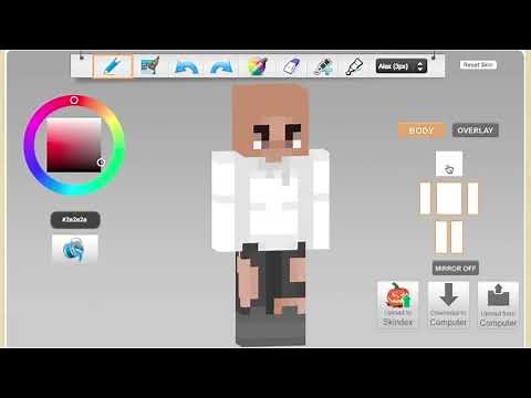 how to make an eboy minecraft skin
