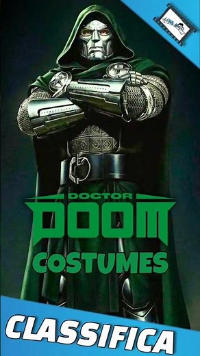 Doctor Doom's Costumes | Classifica #shorts