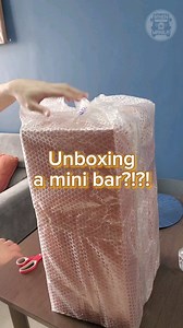 2.7K views · 17 reactions | Unboxing a Mini Bar? Commissioned Artwork...