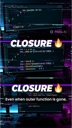 JavaScript Remembers Variables 😱 #shorts ✅ #js #clousure #reactnative #javascript #react