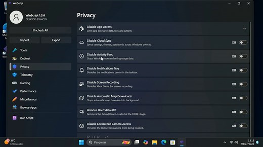 🚀 DEIXE SEU WINDOWS MAIS RÁPIDO QUE MAC! Veja Como o WinScript 2025 Faz MÁGICA ⚡ #informatica #Windows #PCFraco #google #Linux #android | Xerife Tech