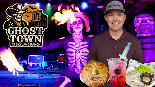 7.9K views · 106 reactions |  ￼Here is a look at the NEW Ghost Town at SkyLand Ranch in Sevierville, Tennessee!  Would you like to go here this fall? ￼ | Adventure Is Out There | Facebook