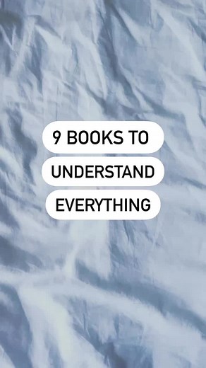 📚 9 books to understand everything #booktok #bookstoread #betterunderstanding #understand #bookstan #booksbooksbooks #nonfictionbooktok #nonfictionbook #booklife #fypシ #booklover
