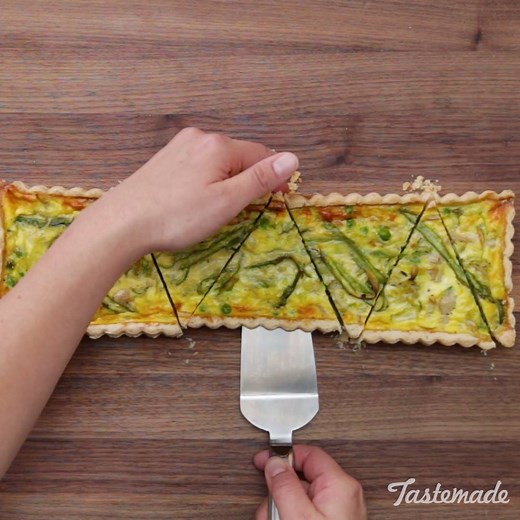 6.9M views · 7.7K shares | Spring Vegetable Quiche Save this...