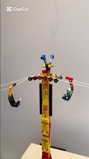 Lego ropeway!🔥🔥🔥 #lego #ropeway #snow #skiing #fyp #shorts