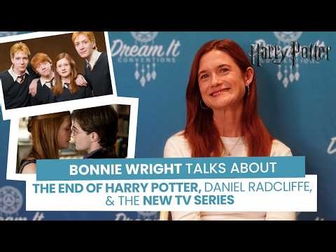Bonnie Wright talks about saying goodbye to Harry Potter & her experience with Daniel Radcliffe