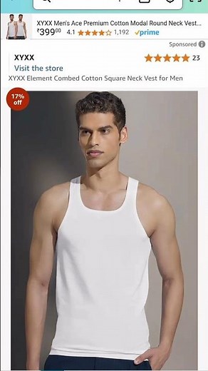 XYXX Men’s Snug Fit Vest Review | Model XY\_MB23 | Solid White | Soft, Breathable & Comfortable