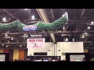 Balloon drop with BOSS2000 net