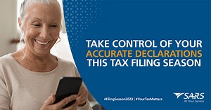 25 reactions · 159 comments | Take control of your tax matters this filing season and use SARS eFiling or MobiApp to access your tax return, complete and file it before 23 October 2023. www.sars.gov.za #FilingSeason2023 #YourTaxMatters | South African Revenue Service (SARS) | Facebook