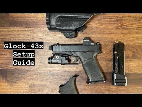 Glock 43X MOS Upgrades | The Perfect EDC