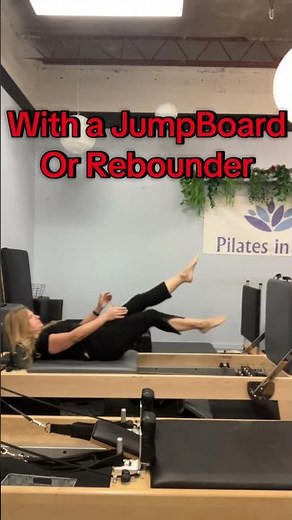 Pilates in Port Rebounder/Jumpboard Group Class #pilates #pilatesworkout #cardio #core