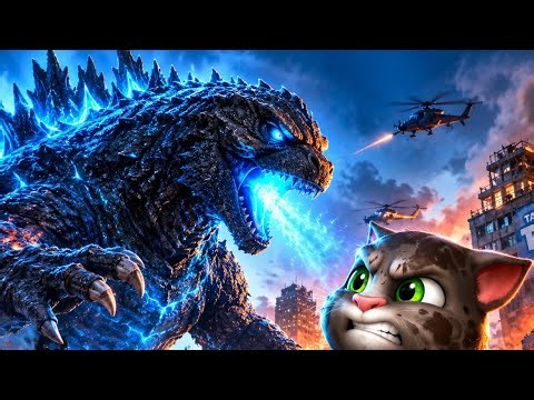 Tom versus Godzilla kyon🥰