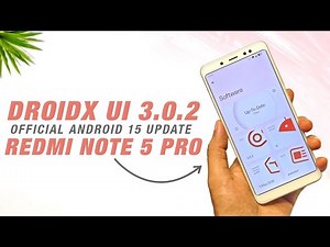 DroidX UI 3.0.2 Official For Redmi Note 5 Pro | Android 15 | Bugs And Features | Detailed Review