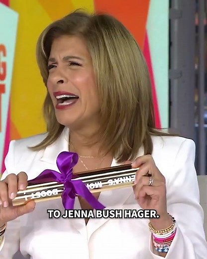 Hoda passes the 'morning boost baton' to Jenna