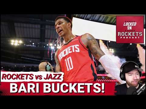 Rockets BLOWOUT Jazz DESPITE Turnovers As Jabari Smith Jr. SHINES & Kevin Durant FACILITATES