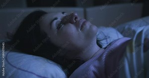 Sad, depressed pensive woman crying. Tear rolled down her face