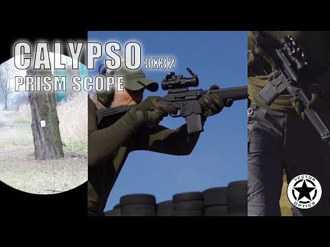Vector Optics #Calypso 3x32 Prism Scope Review with Reticle Intensity & Image at Different Distances