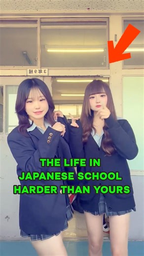 Why the life of Japanese school students is HARDER than yours 😳🇯🇵 #japan #japanese #shorts #school