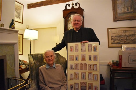 🎨 Meet local artist Elizabeth Brown Our new Social Justice Art Exhibition featuring Elizabeth's watercolour impressions of St Albans is now open at the Cathedral until Sunday 10 December. From historical buildings to hidden corners, her collection beautifully captures the essence of St Albans. 🖼️Secure the perfect gift for Christmas by participating in a silent auction. Learn more on our website: https://ow.ly/Xzjp50QfEfx ~ These prints have been generously donated to raise funds for the Cathe