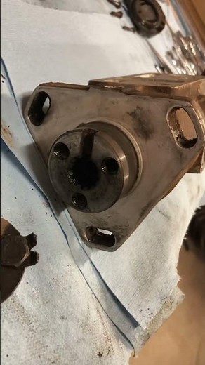 Timing on the injection pump Perkins 152