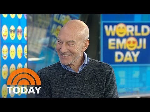 Patrick Stewart Talks About His Role In ‘The Emoji Movie’ As Poop Emoji! | TODAY