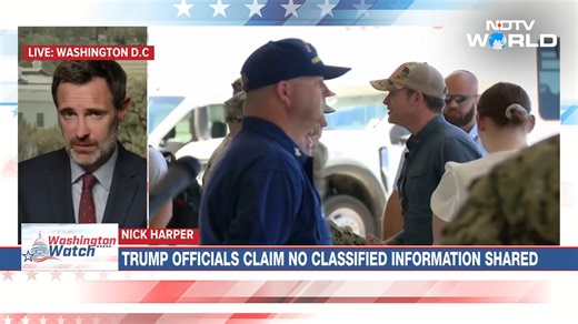 1.4K views | Trump Officials Reel From Fallout Of Signalgate | Must Save Signal Chats: Judge Orders Trump | NDTV | Facebook