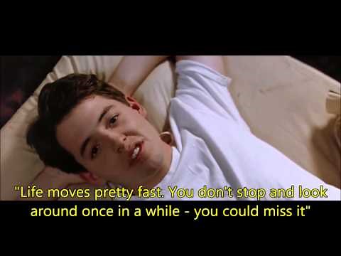 Ferris Bueller's Day Off - Life moves pretty fast