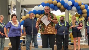 2.7K views · 47 reactions | Queen Kaahumanu Shopping Center Celebrates its 50th anniversary Mayor Michael Victorino gave words and First Lady Joycelyn read todays proclamation. | County of Maui | Facebook