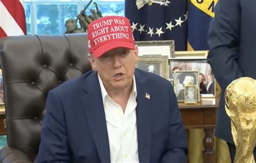They're wearing red hats!: Trump claims that beautiful African American ladies are asking him to deploy the National Guard in Chicago