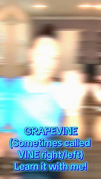 GRAPEVINE for beginner - learn the basic steps in line dancing. #shorts #learnlinedance