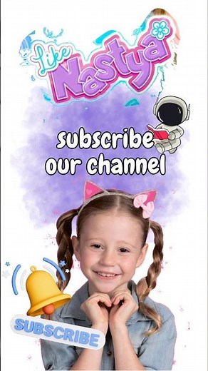 Like nastya you can | nastya english version #nastya #english #singingastronaut #shorts