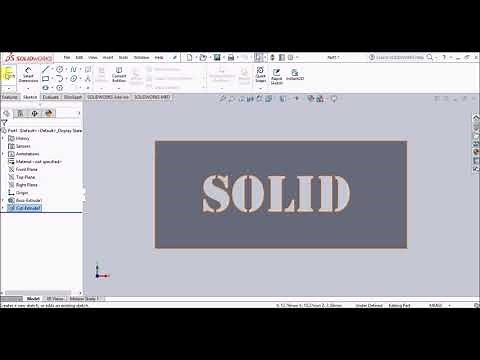 SolidWorks Tutorials | Designing a Key Chain In SolidWorks