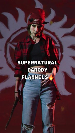 Supernatural Parody Flannels for SPN Fans