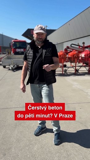 Čerstvý beton vám v Praze Stodůlkách a Plzni Černicích namícháme na počkání už od čvrt kubíku. Nebo si pořiďte naši aplikaci a přes QR kód si beton pusťte sami. 👌. #dek #stavebninydek #dekmix | Stavebniny DEK Česká republika