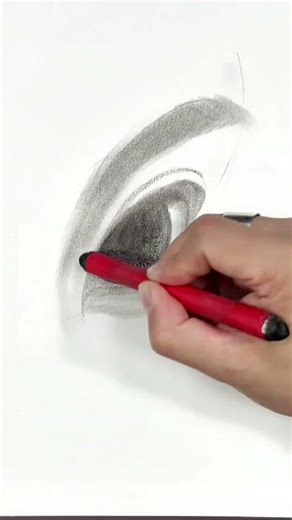 Quick sketch side view of an eye #drawingtutorial #pencildrawing #sketch