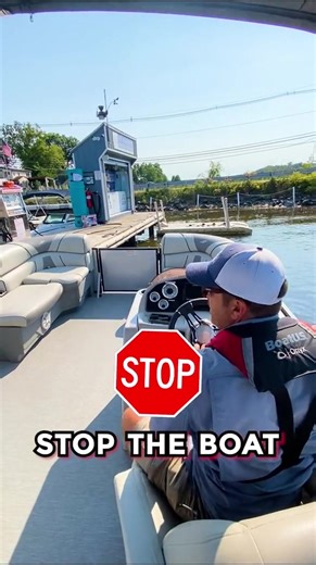 Boat Docking 101: Tuck the stern to pull up like a pro 🚤😎 #boating #dockingskills #boatingtips #lakehopatcong #bridgemarina Starcraft Marine | Bridge Marina, Inc.