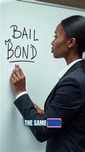 Bail vs. Bond: Don't Get Confused! Know the Difference Now! #shorts