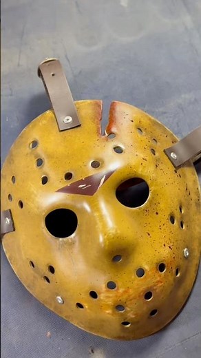 Making Jason Voorhees' Mask Part 6 Jason Lives FROM SCRATCH 🎭🔥 #Shorts