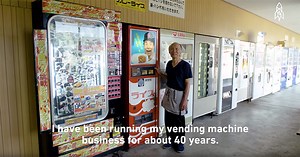Japanese Farmer Grows His Own Rice For His Lone Curry Vending Machine