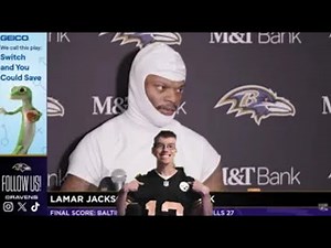 Lamar Jackson Postgame PRESS CONFERENCE vs. Buffalo Bills AFC Divisional PLAYOFFS | FAN REACTION