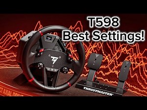 Thrustmaster T598 BEST Settings for GT7 (Smooth & Detailed FFB)
