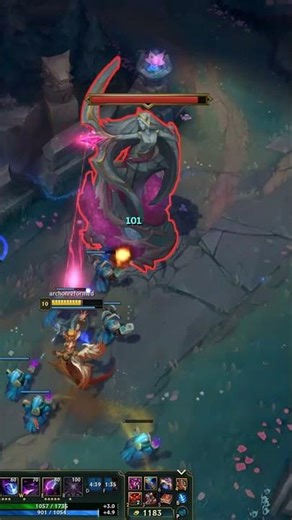 Morgana Support Hits the Q's #leagueoflegends